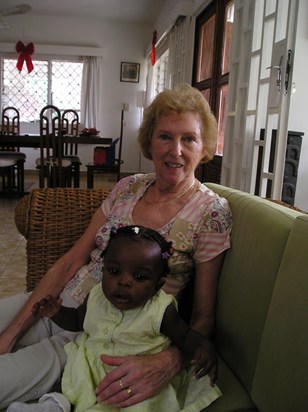 Mum & baby Lois in Cameroon