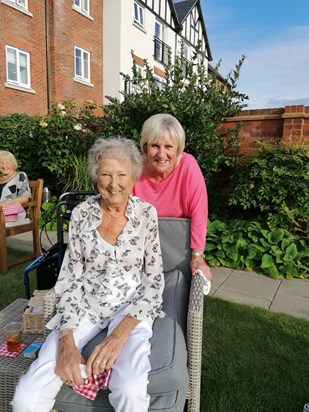 Mum and Shirley (Blyton House)