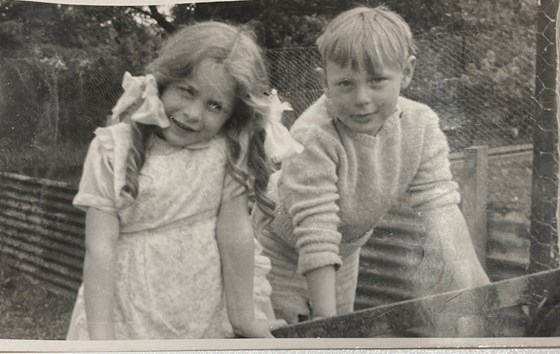 Leigh and Cheryl, Panteg 1952