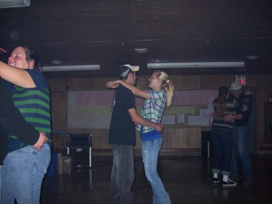 Michael dancing with Alissa
