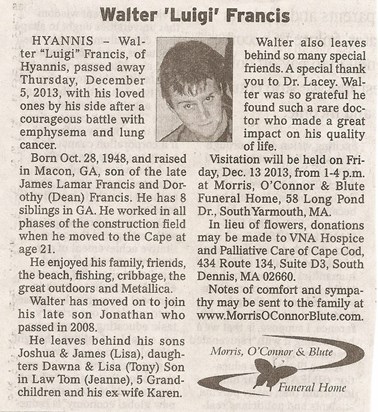 Wms Newspaper Obituary Dec 7 2013