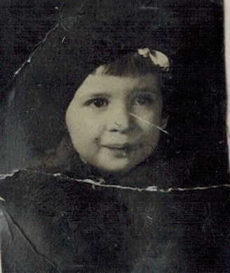 Gloria at age 3