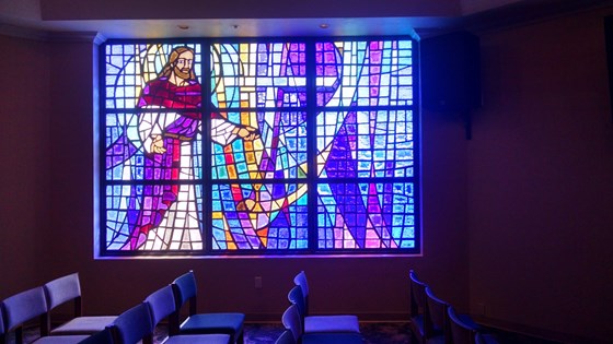 Stained Glass at Chapel
