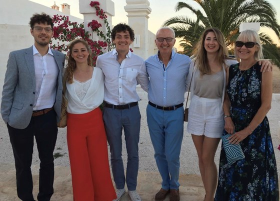 A beautiful time together celebrating Will and Emma's wedding in Puglia, September 2020