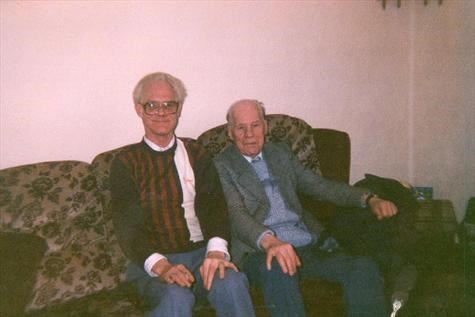 My Dad George and his Dad (My Grandad Lennard)