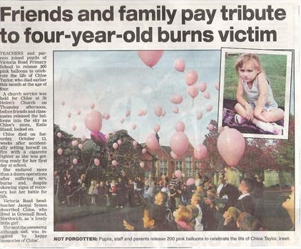 200  pink balloons for Chloe