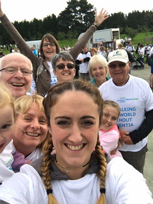 A lovely charity walk around Delamere Forest