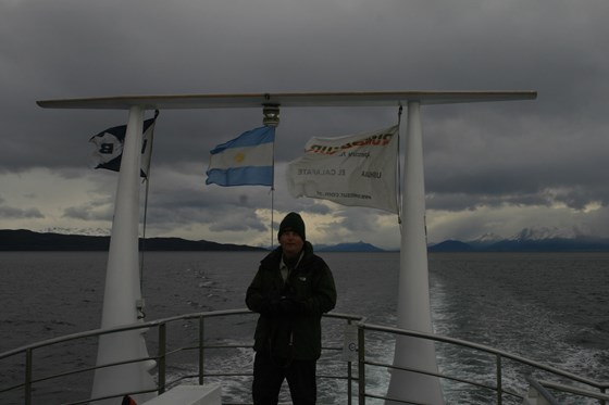 Whale watching from Ushuaia  Argentina with Norman