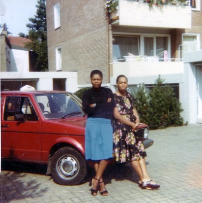 Matty & Mom in Germany
