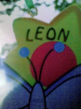 Leon's first chime that went on his tree over his place xx