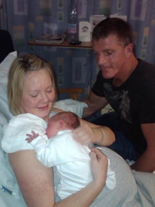 Birth of Granddaughter Aimee Katherine Swannell