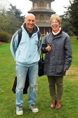 Ken and Alison, Kew 2016