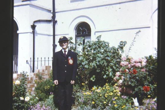 Ken dressed for William Parker School