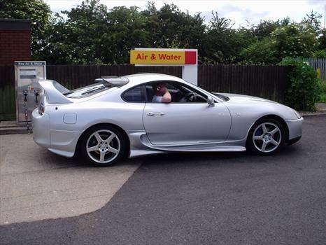 Shaun looking the part in his supra