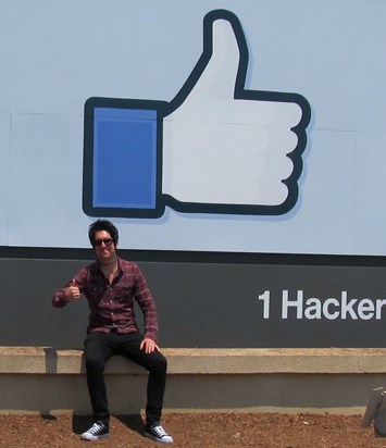 Gary apparently likes Facebook… FB HQ, Menlo Park, California
