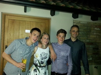 The Family 'Mum Dad Cameron and Lewis' x