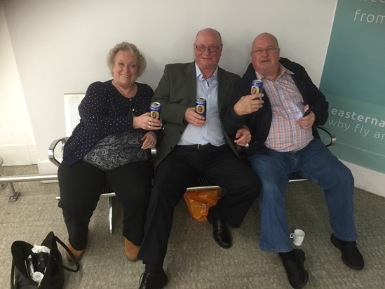 3 drunks together.....Leeds & Bradford airport