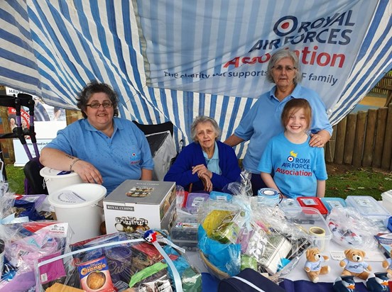 Sarah always willing to help out and travel, as the matriarch of the RAFA family in Skegness our stalls won't be the same without you waving the flag and shaking the buckets love Terry xxx