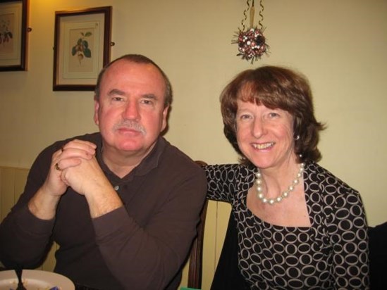 Linda and Alan - Annual Red Lion Family Christmas Meal