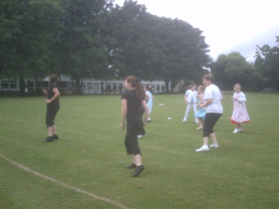 At a Jazzercise Fete in 2008