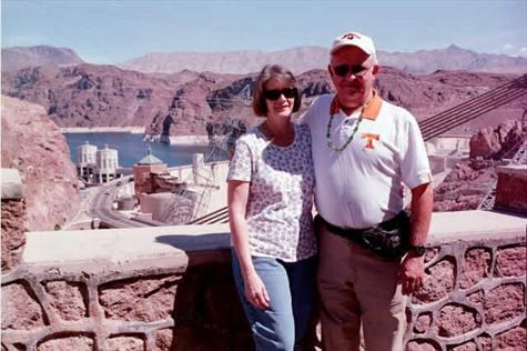 Foster & Nancy at Hoover Dam