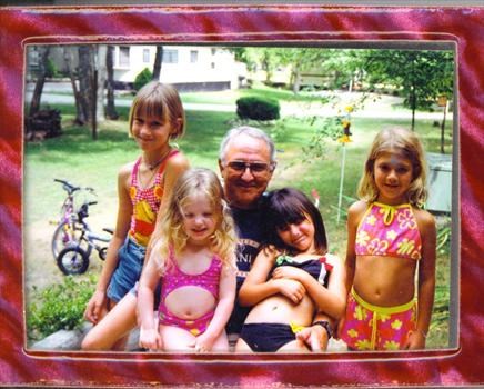 Papaw loved his little girls and was happiest when they were young and treated him like he was king!