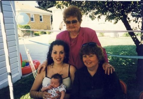 4 Generations... Dorothy Gatewood, Kathy Stafford, Manal Jomaa & Janessa Jomaa (taken in 1997)