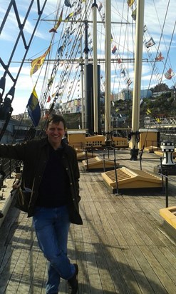 On board the SS Great Britain in 2017