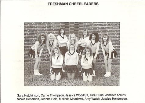 Jessica East Cheerleader 1988-89