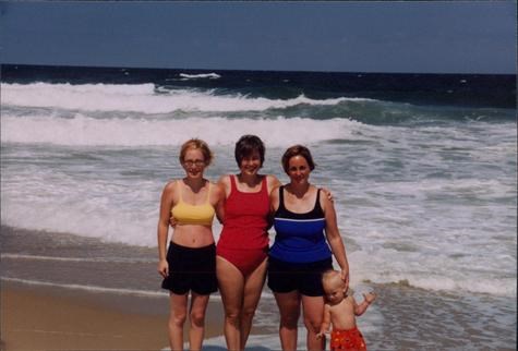 Beach sisters again! with Gracie