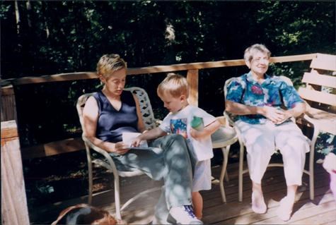 Jess with John and Frances