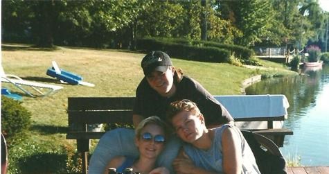 Jessica, Betsy and Steph after the Lauryn Hill concert. Summer 1999