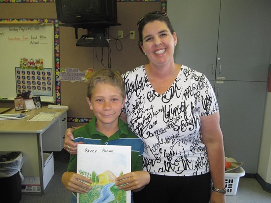 "Mom did you know that Mrs. Byars never breaks a promise?" Phillip Fuentes, Orchard Elementary
