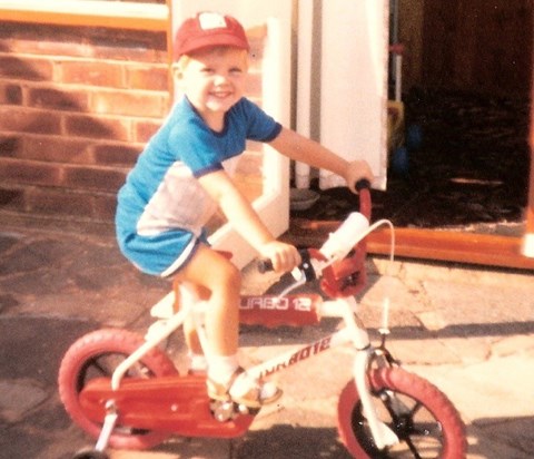 Carl's 1st BMX bike