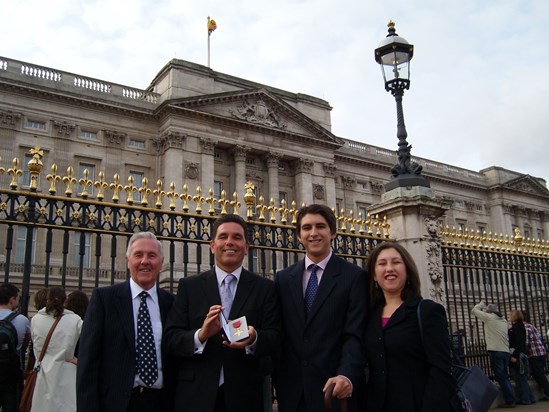 At Buckingham Palace