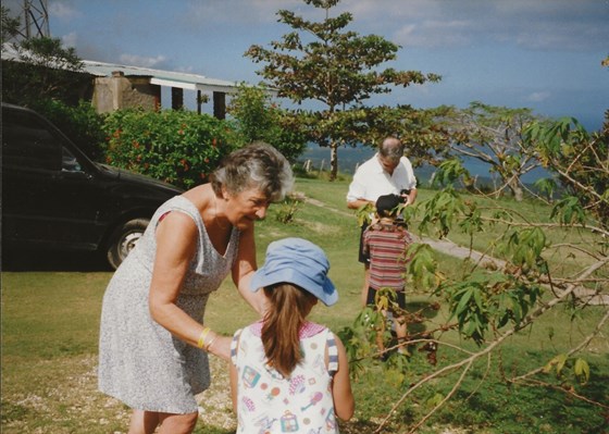 Learning About New Plants in Jamaica with Grandad and Grandma