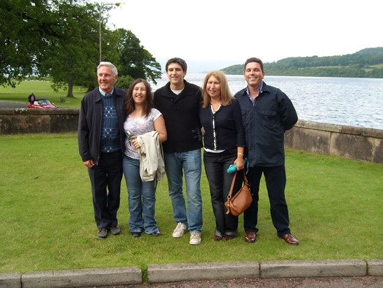 The Stewarts in Loch Lomond