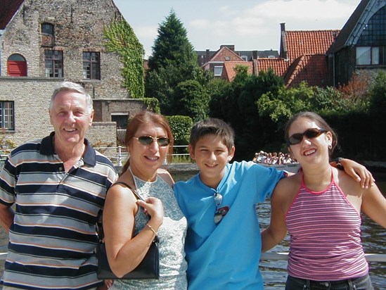 Holiday in Bruges with Grandad