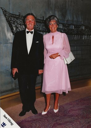 Jimmy and Margaret Looking Fabulous on a Cruise (1988)