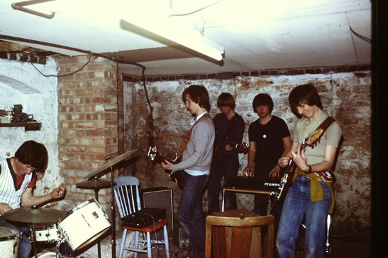 1979 - John on guitar in our band -  In Appearance Only