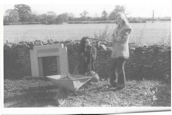 Ali and Nick Lloyd at Manor Cottage , Chedglow , Nr Malmesbury . Wiltshire. 