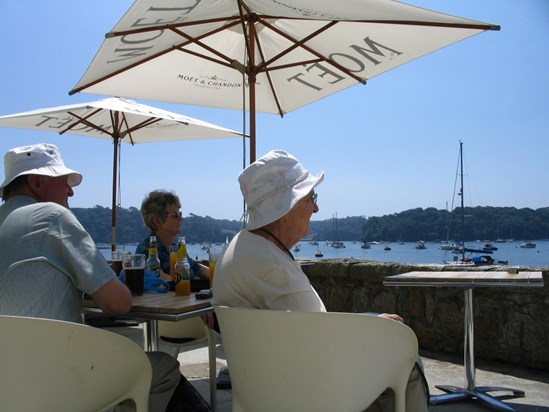 St Mawes with John and Marjory King 2005
