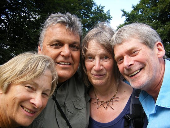 Happy Days together in 2009 (Lena. Len, Marion and Dave)