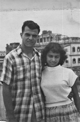 Dad & Mum 1956