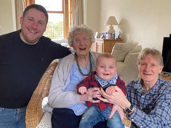Four generations, March 2020