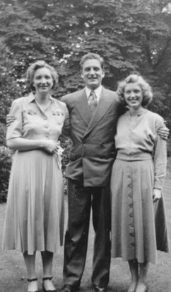 Mum and her brother Donald and sister Joyce