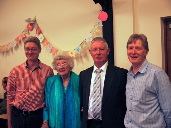 90th Birthday party, 2014