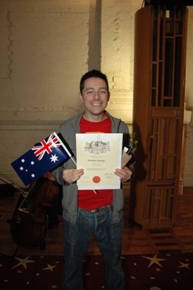 Jamie - Australian citizen