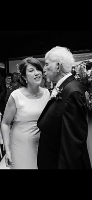 George and Amy: Grandad of the bride.