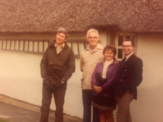 George, with John, Janice and Ken. 